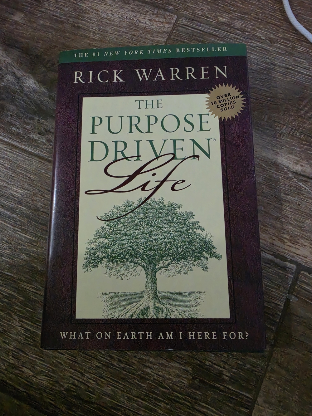 The Purpose Driven Life By Rick Warren Book Like New - Green and Brown